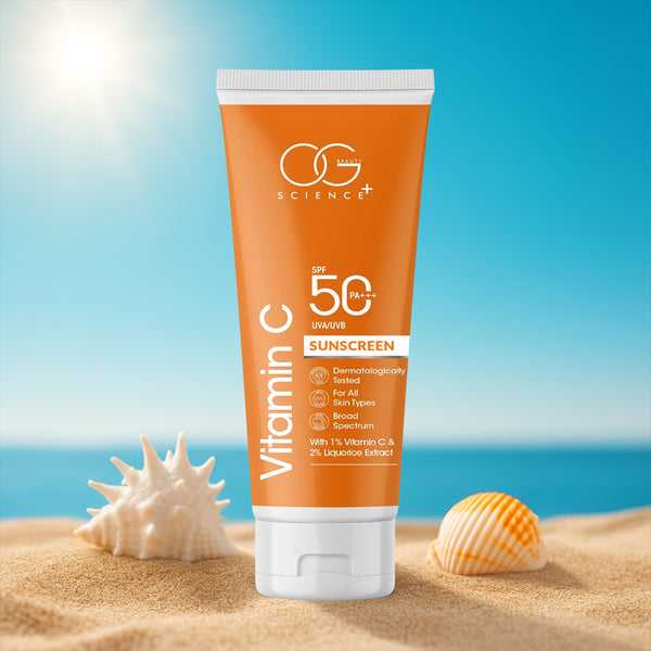 Og Beauty Vitamin C Sunscreen Spf 50 Pa+++ - 50ml